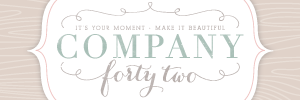 Company 42 Etsy Shop for your wedding details