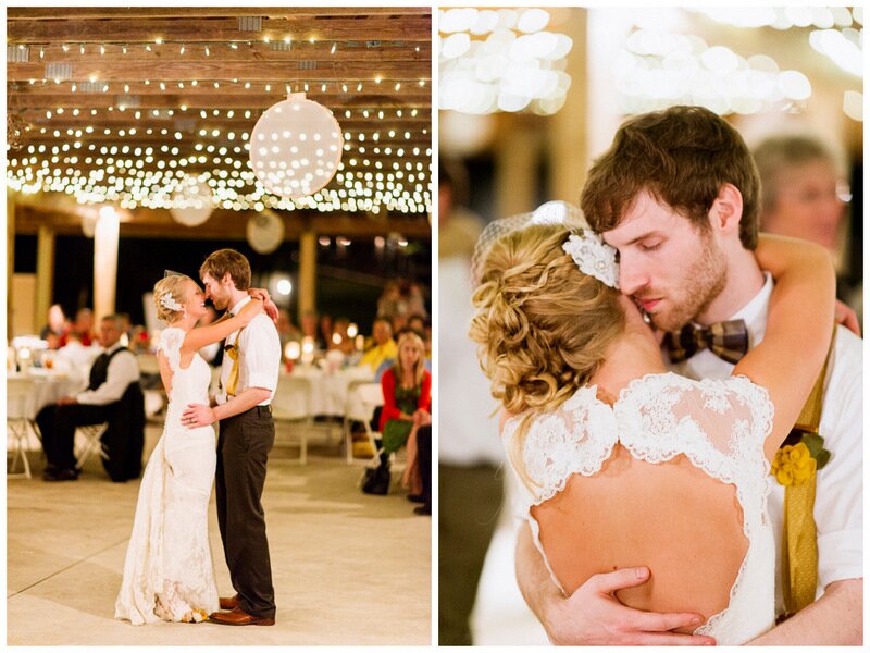 first dance | handmade North Carolina wedding | Nathan Abplanalp Photography