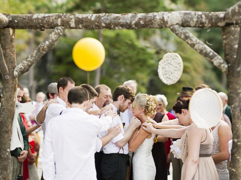 a personal ceremony | handmade North Carolina wedding | Nathan Abplanalp Photography