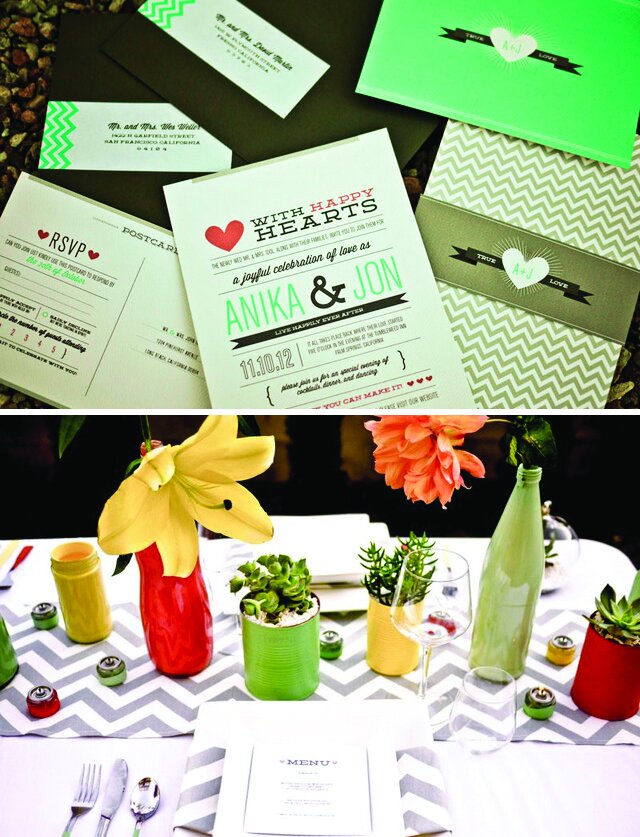 modern palm springs wedding shoot | Something Events