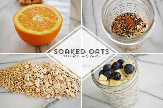 soaked oats recipe | lovely ever after