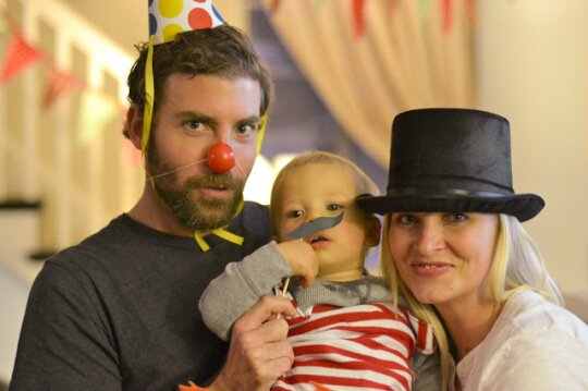 a vintage circus birthday party