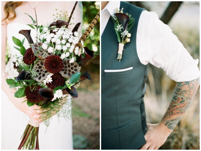 vintage Vegas wedding with gorgeous florals | Gaby J Photography