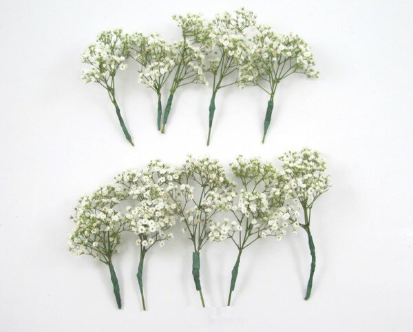 Baby's Breath Floral Crown headpiece DIY tutorial by BloomsByTheBox on Oh Lovely Day