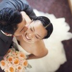 coral anthropologie-inspired wedding by sun and sparrow