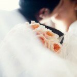 coral anthropologie-inspired wedding by sun and sparrow