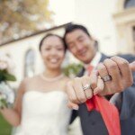 coral anthropologie-inspired wedding by sun and sparrow
