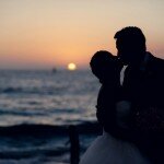 coral anthropologie-inspired wedding by sun and sparrow