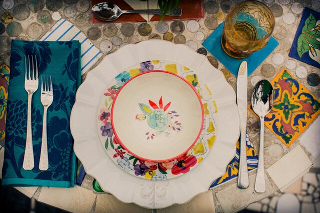 mexican folk art inspired vow renewal | Zoom Theory Photography on ohlovelyday.com