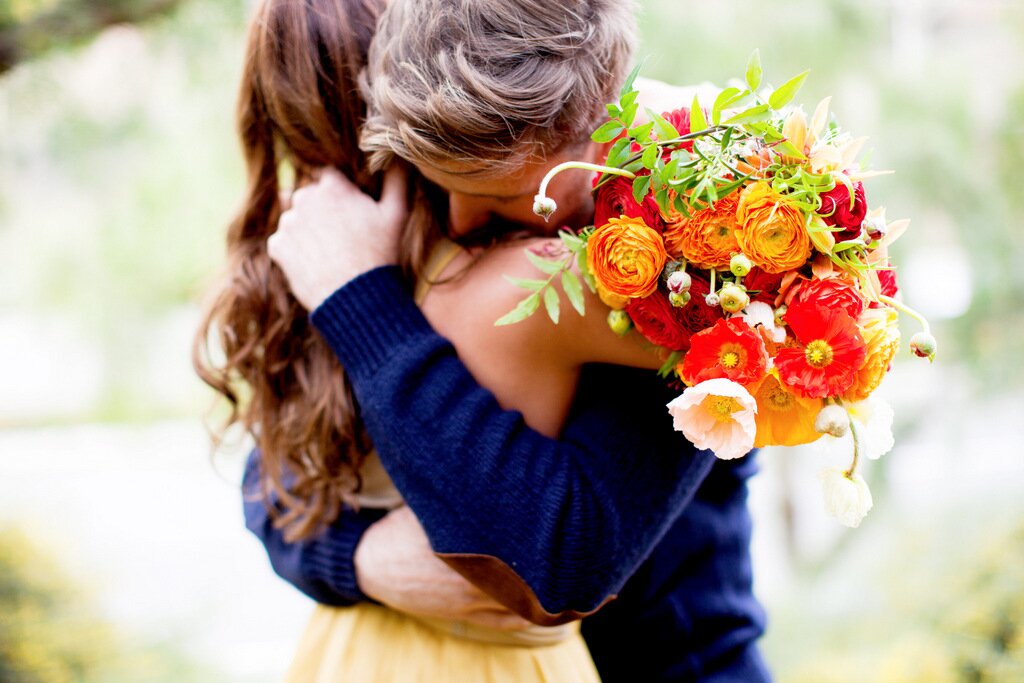 romantic bohemian engagement | Chris & Kristen Photography on Oh Lovely Day