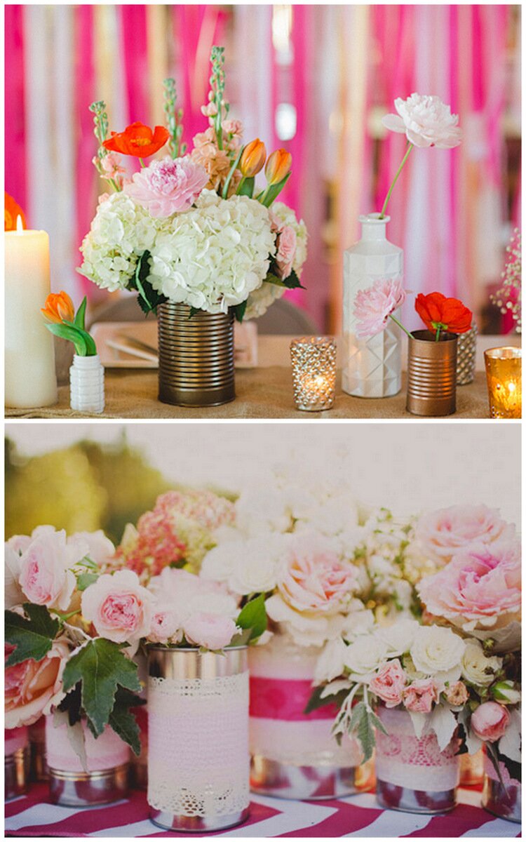 tin can wedding DIY ideas | Oh Lovely Day