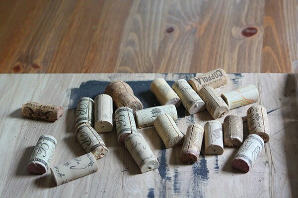 DIY Cork Placecard Holders | Oh Lovely Day