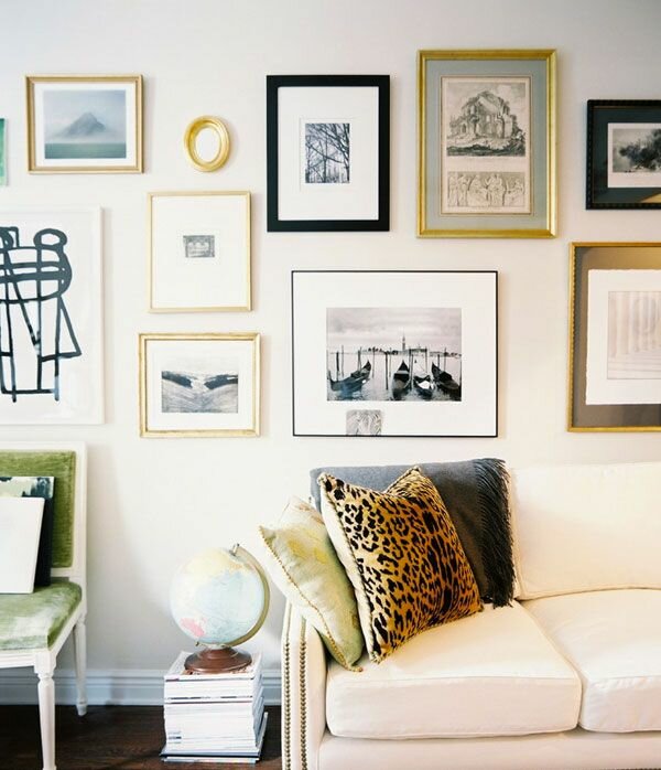 Gallery Wall styling | Oh Lovely Day