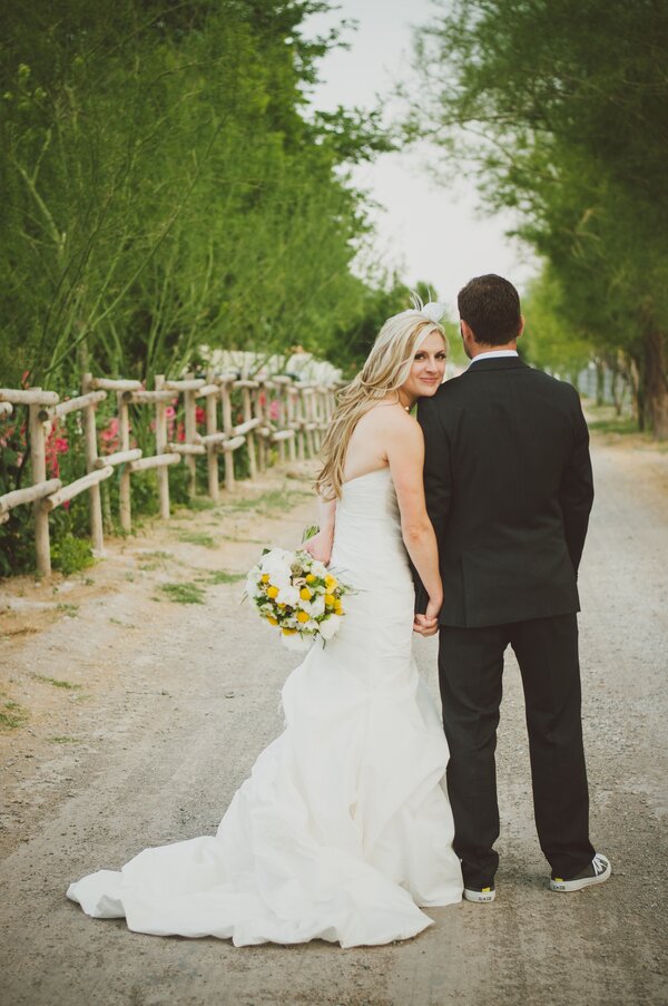 Yellow + Grey Wedding At Home | Chantal Marie Photography | Oh Lovely Day