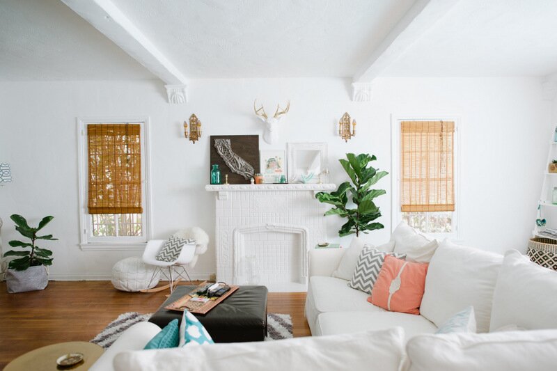 Chandra Fredrick's Home Tour | Living Room Inspiration | Photos by Hazelnut Photo