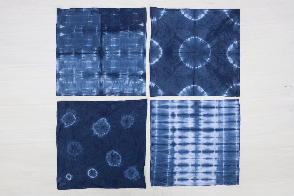 DIY indigo dyed bedding | Jesi Haack Desing for Oh Lovely Day