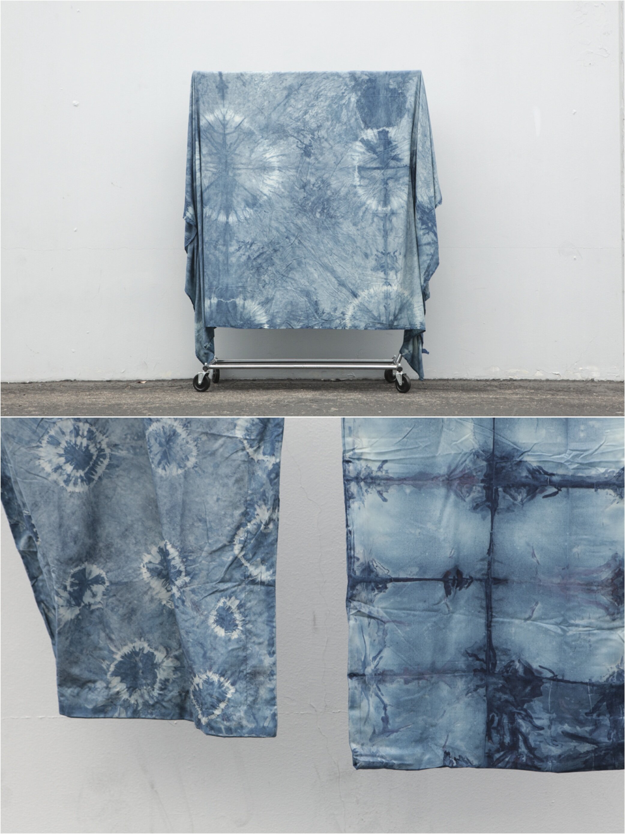 DIY indigo dyed bedding | Jesi Haack Desing for Oh Lovely Day