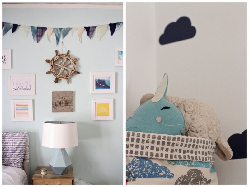 Calvin's California-Inspired Indigo Nursery | designed by Oh Lovely Day