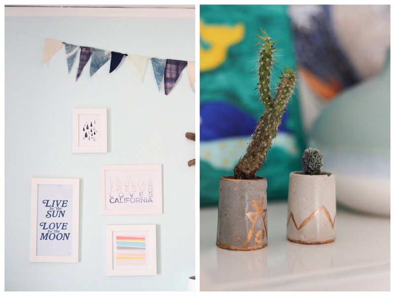 Calvin's California-Inspired Indigo Nursery | designed by Oh Lovely Day