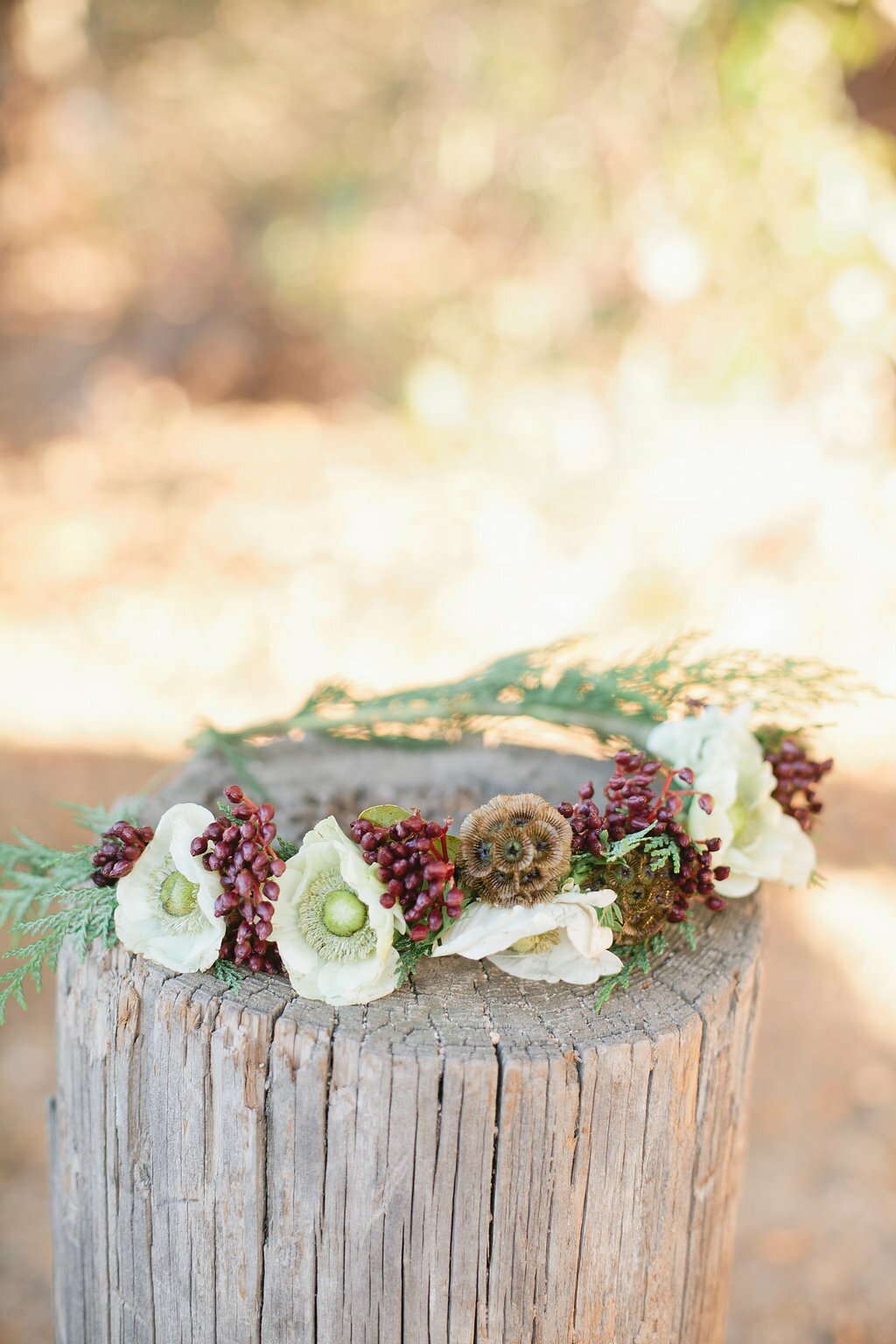 DIY Winter Floral Crown | MV Florals & Megan Welker | Oh Lovely Day