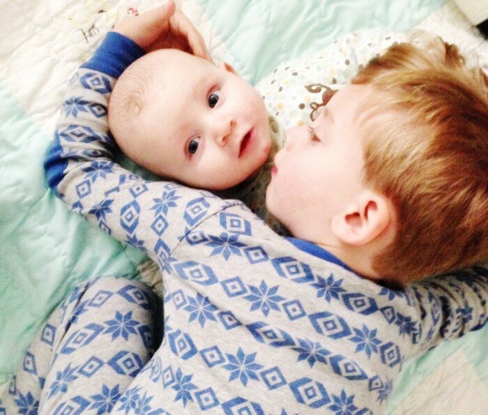 Adjusting to life as a mom of two | Oh Lovely Day