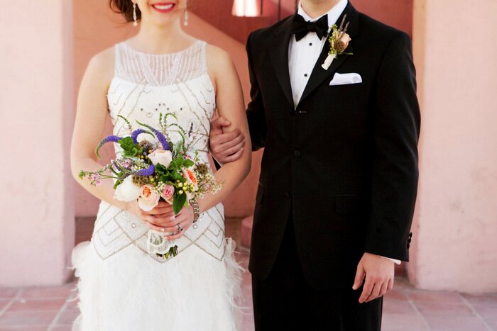 Art Deco DIY Tucson Wedding