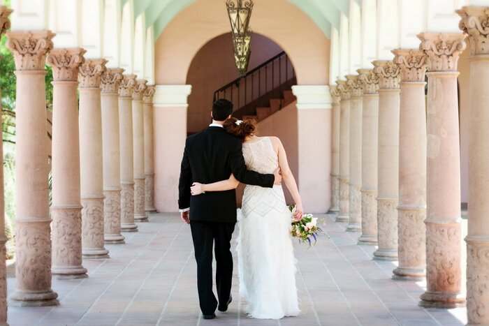 Art Deco DIY Tucson Wedding