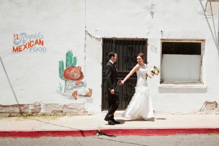 Art Deco DIY Tucson Wedding