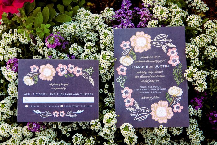 Art Deco DIY Tucson Wedding