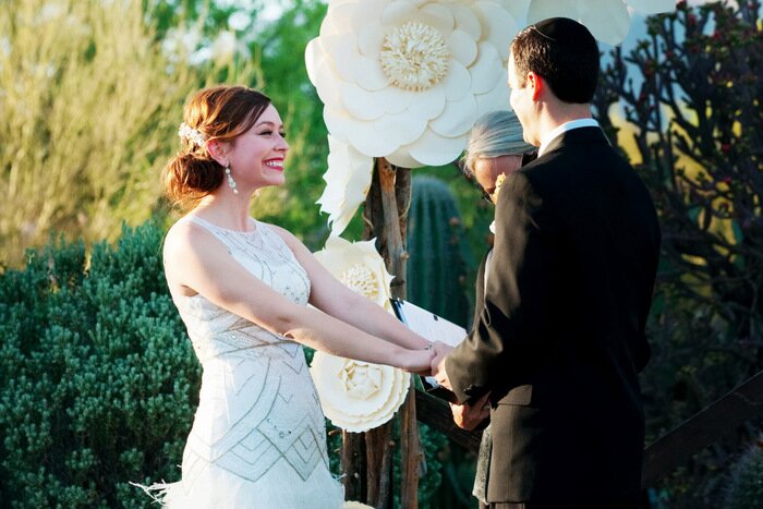 Art Deco DIY Tucson Wedding
