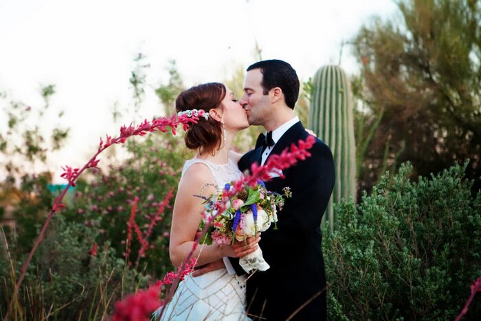 Art Deco DIY Tucson Wedding