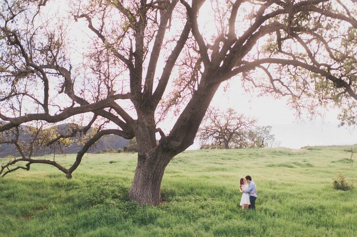 Spring Southern California Engagement | Heidi Ryder Photography on Oh Lovely Day