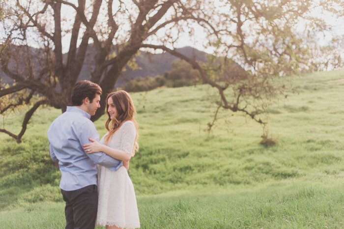 Spring Southern California Engagement | Heidi Ryder Photography on Oh Lovely Day