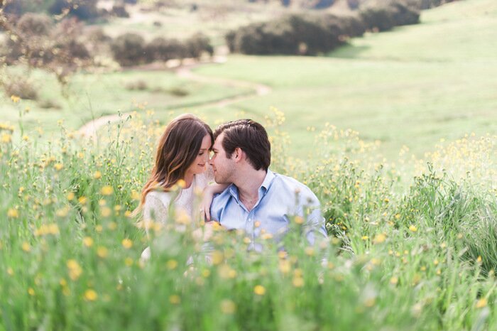 Spring Southern California Engagement | Heidi Ryder Photography on Oh Lovely Day