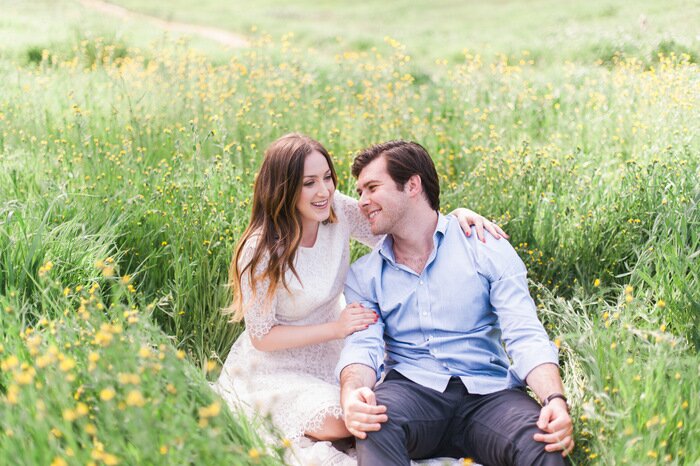 Spring Southern California Engagement | Heidi Ryder Photography on Oh Lovely Day