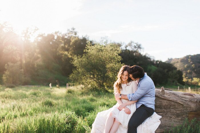 Spring Southern California Engagement | Heidi Ryder Photography on Oh Lovely Day