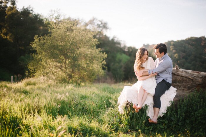 Spring Southern California Engagement | Heidi Ryder Photography on Oh Lovely Day