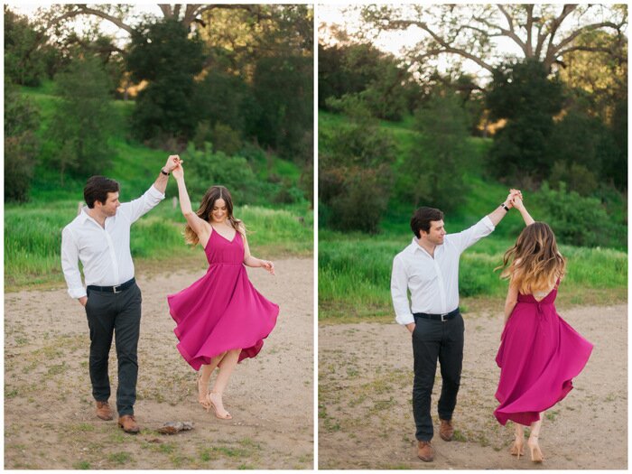 Spring Southern California Engagement | Heidi Ryder Photography on Oh Lovely Day