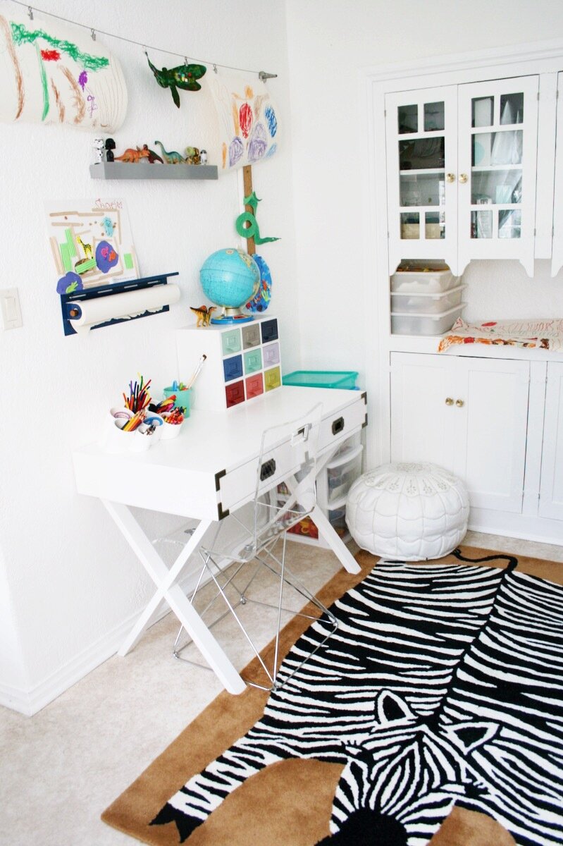 Shared Art Room & Office Space | Oh Lovely Day