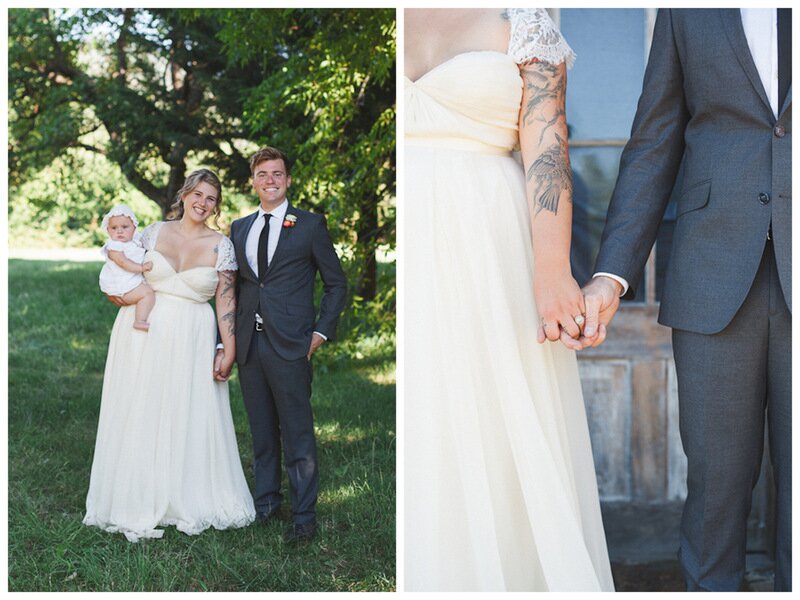 Summer Backyard BBQ Wedding | Juliet Ashley Photography on Oh Lovely Day