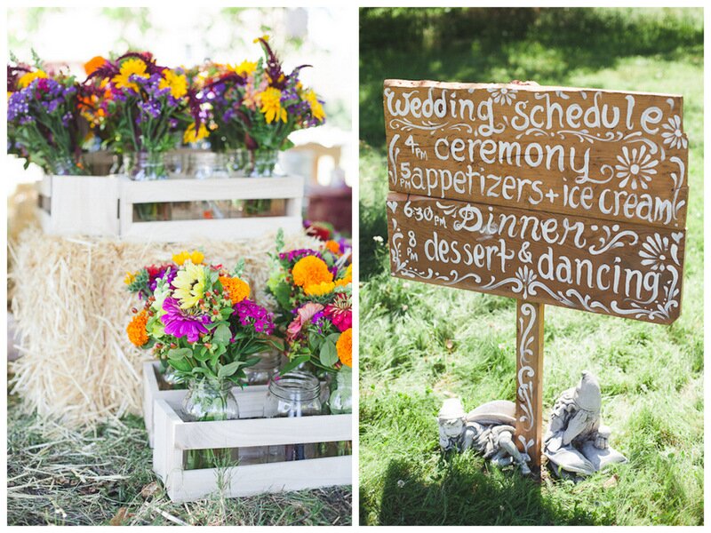 Summer Backyard BBQ Wedding | Juliet Ashley Photography on Oh Lovely Day