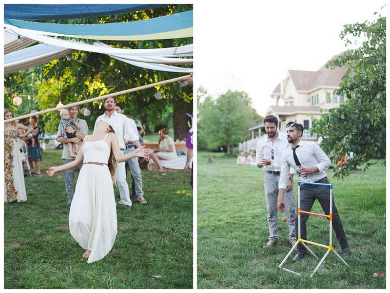 Summer Backyard BBQ Wedding | Juliet Ashley Photography on Oh Lovely Day