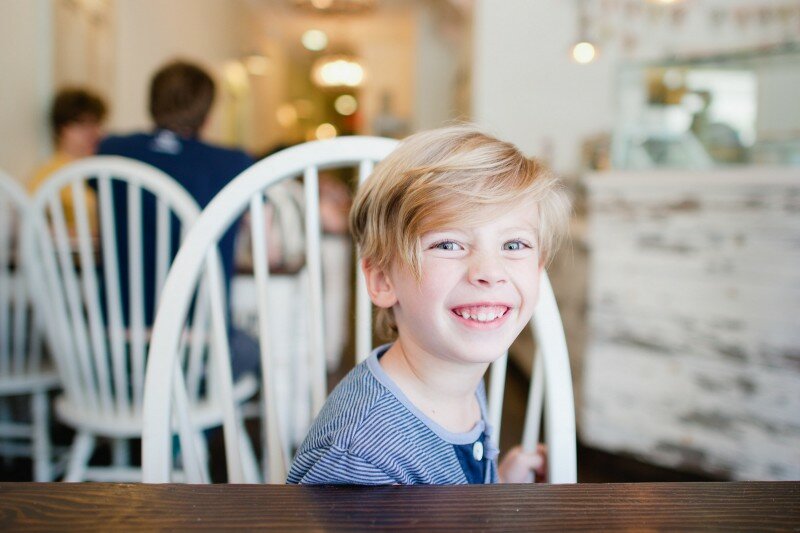 Oh Lovely Day gender reveal at Milk Jar Cookies | photos by Hazelnut Photography & Film by SparkStory