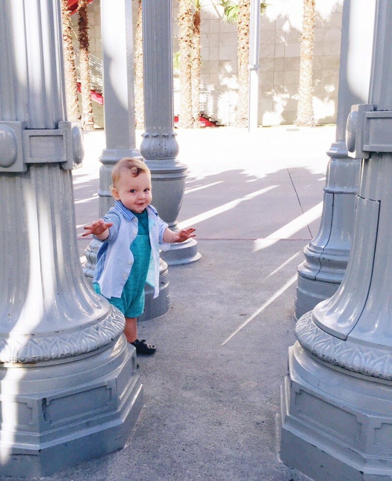 Oh Lovely Day's Favorite Places in LA: LACMA's Urban Lights