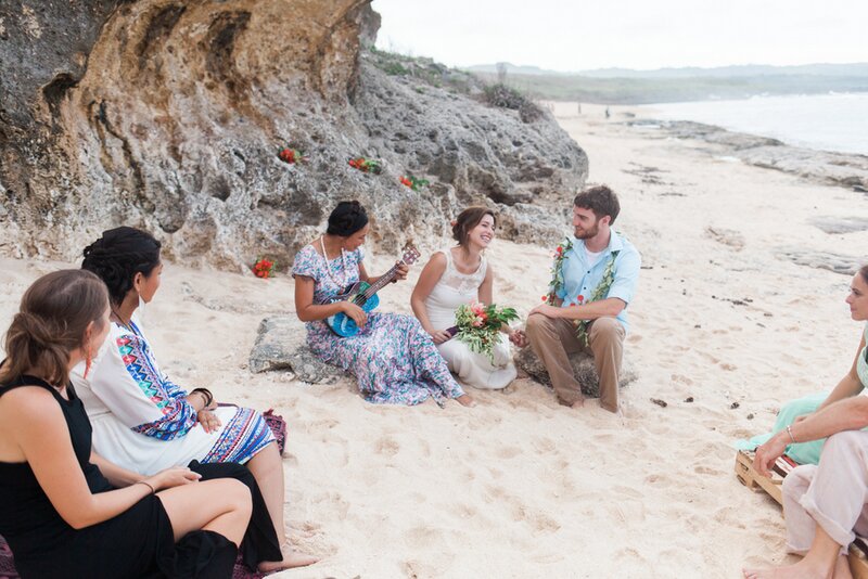 Dreamy Beach Vow Renewal in Saipan | Mylyn Wood Photography on Oh Lovely Day