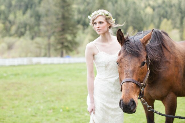 Romantic Equestrian Wedding Shoot | Vanasse Studios + Koordination by Krisanna | Oh Lovely Day