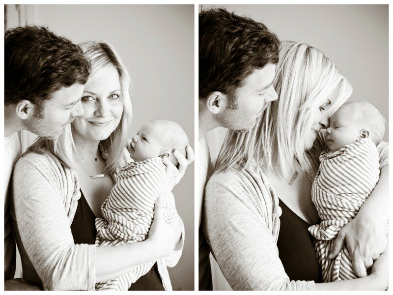 Quincy's Newborn Session + brother photos | Oh Lovely Day