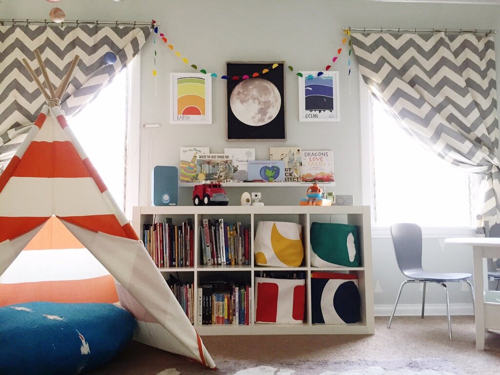 Shared Boys' bedroom | Charlie & Calvin's room tour with The Land of Nod