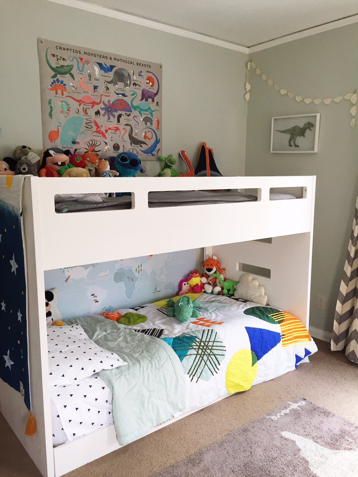Shared Boys' bedroom | Charlie & Calvin's room tour with The Land of Nod