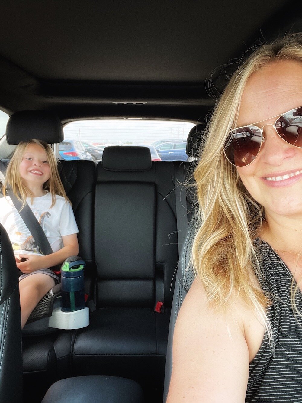 Test driving a Hyundai in my search for the best family vehicle | ohlovelyday.com